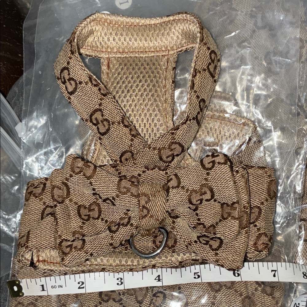 Designer Tan Patterned Women's Accessory only lg left